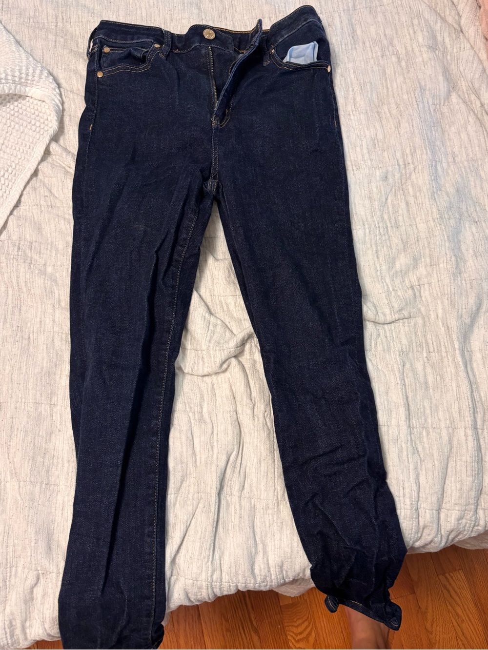 Quince Dark Skinny Jeans